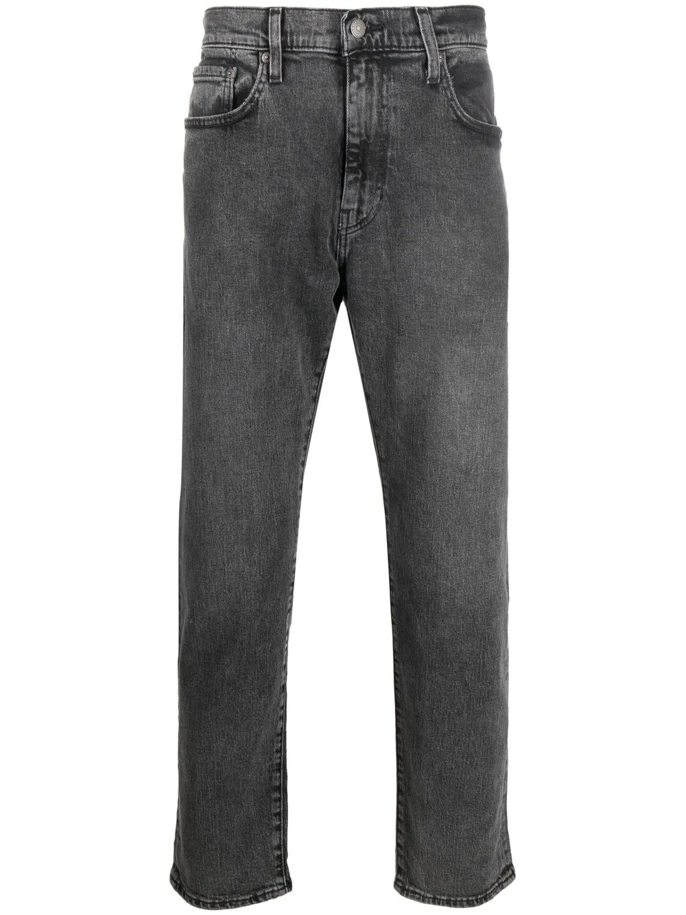 

Прямые джинсы с нашивкой-логотипом Levi's, черный
