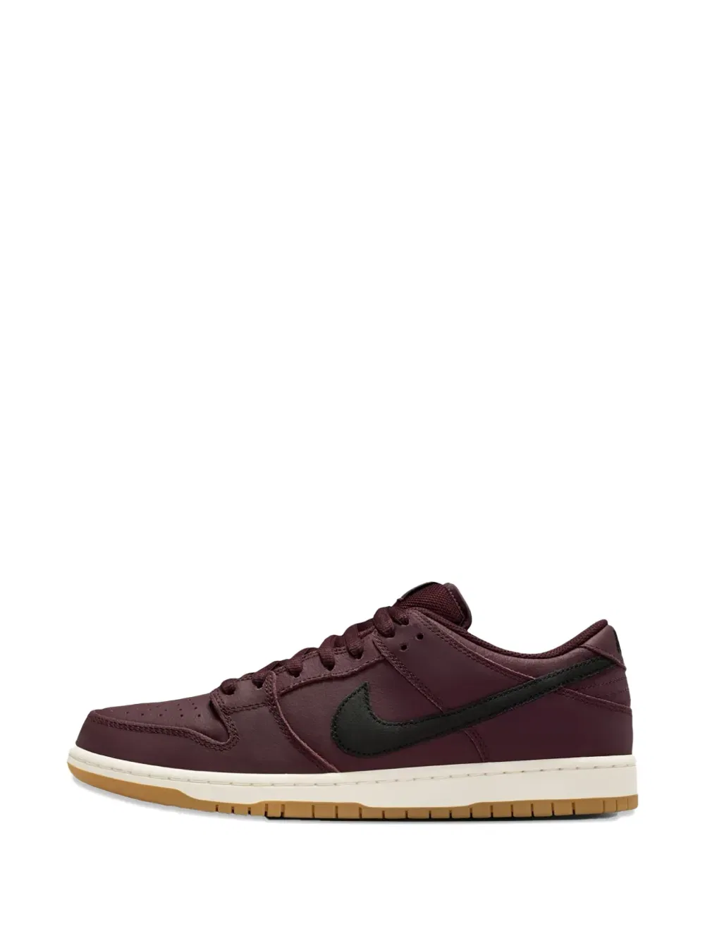 Кожаные кроссовки SB Dunk Low Pro Nike, красный