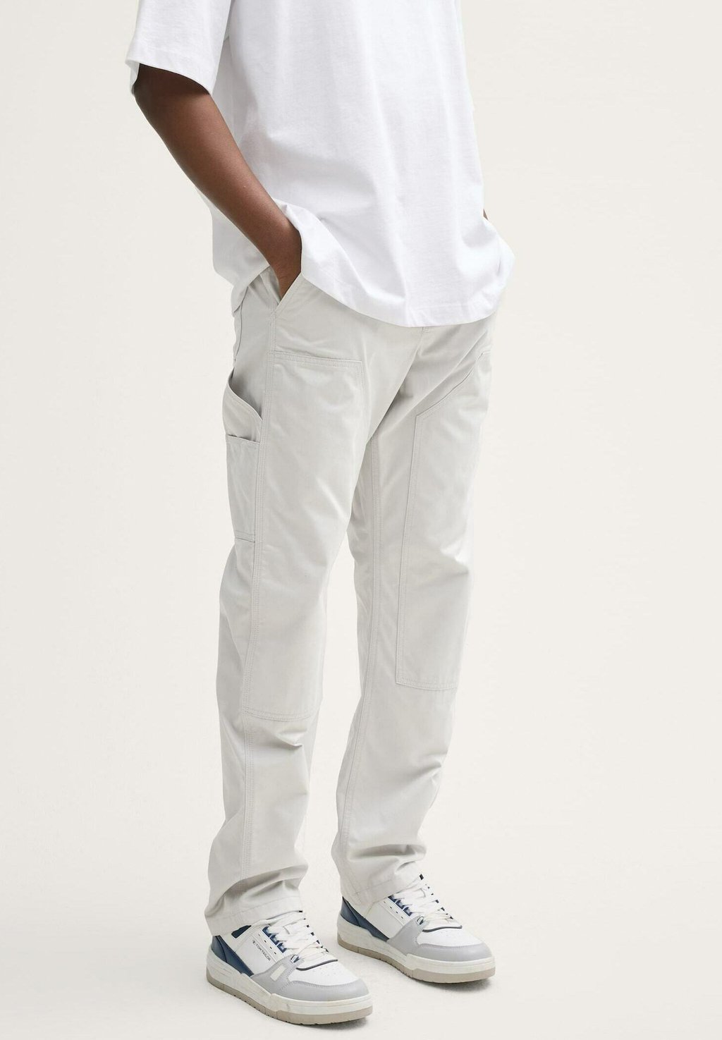 

Брюки UTILITY TOM TAILOR DENIM, светло-серый