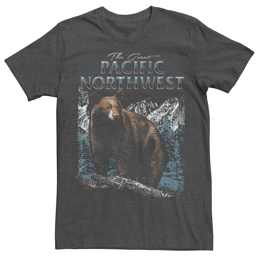 

Мужская футболка Pacific Northwest Bear Generic, цвет Charcoal Heather