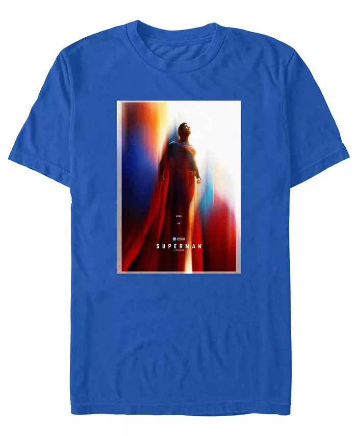 

Мужская футболка с принтом Супермен Fifth Sun, синий