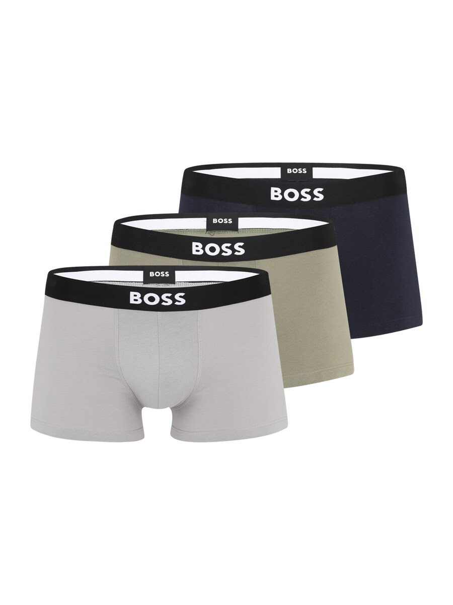 

Боксеры BOSS David Beckham, цвет Grey/Khaki/Black