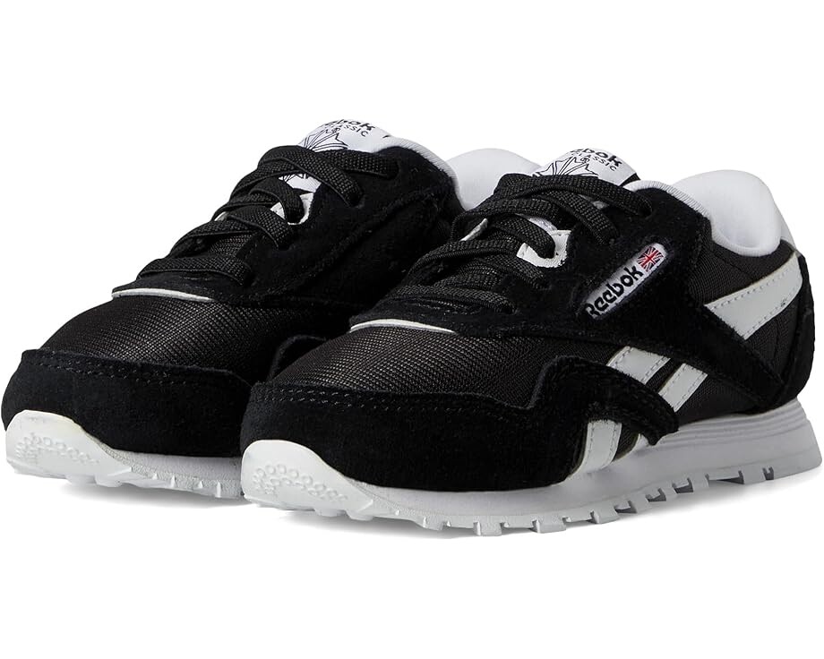 

Кроссовки Reebok Kids Classic Nylon, черный/белый