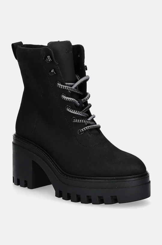 Ботильоны Chunky Heeled Zip Boot Lth Calvin Klein Jeans, черный
