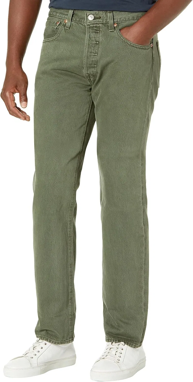 Джинсы Levi's Thyme Garment Dye Green