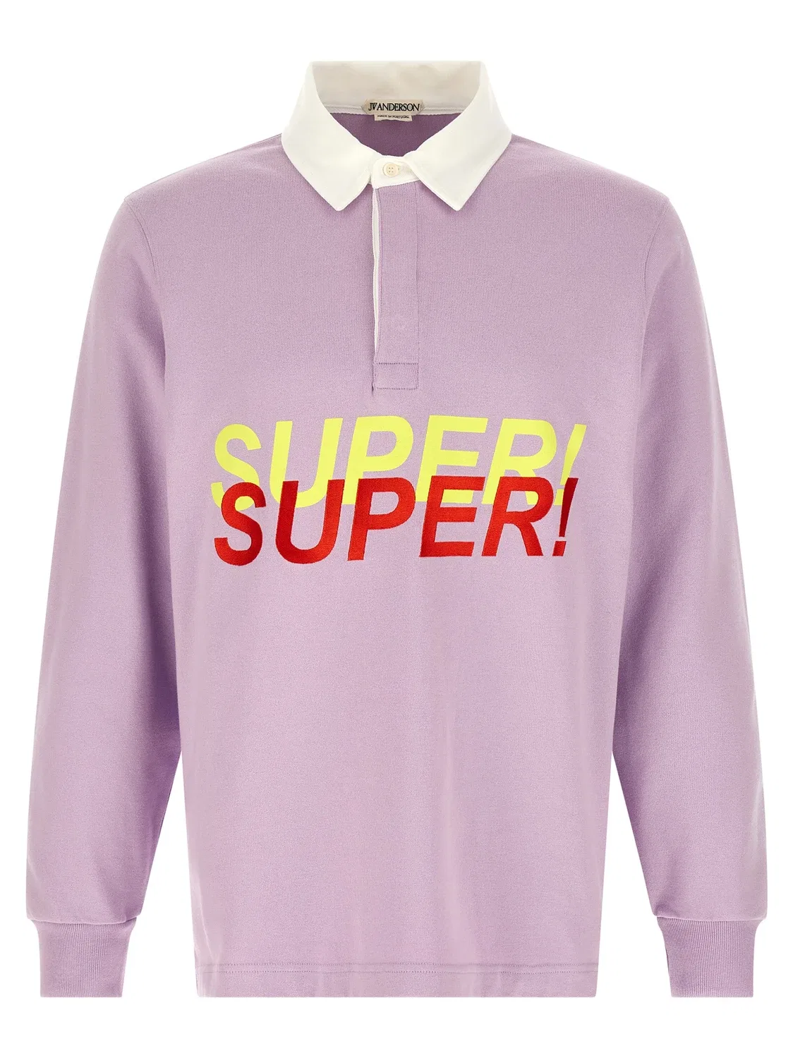 Поло «Super Super» J.W.ANDERSON, фиолетовый