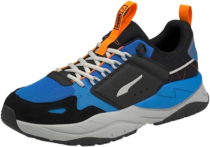 Мужские кроссовки PUMA X-Ray 2, Puma Black Grey Violet Future Blue Vibrant Orange Puma White — фото 3