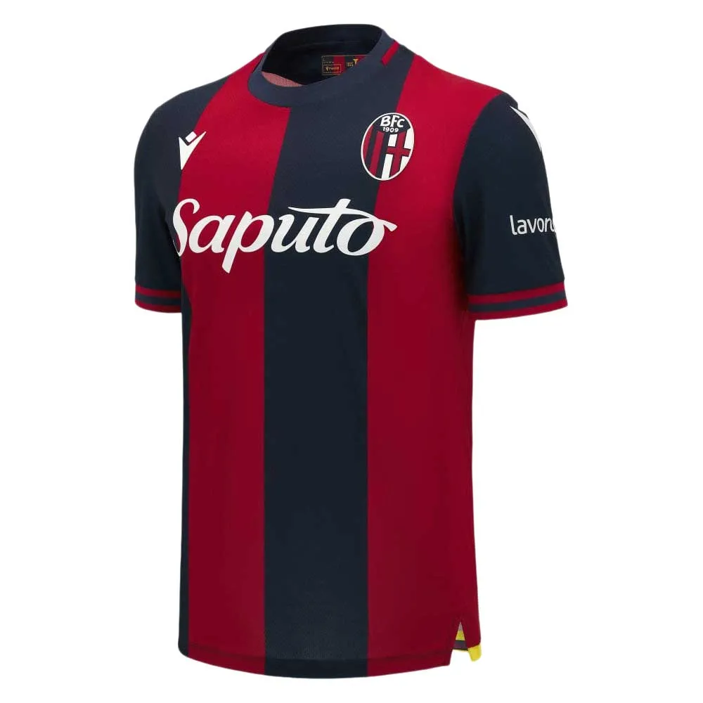 

Футболка с коротким рукавом Macron Bologna FC 24/25 home, красный