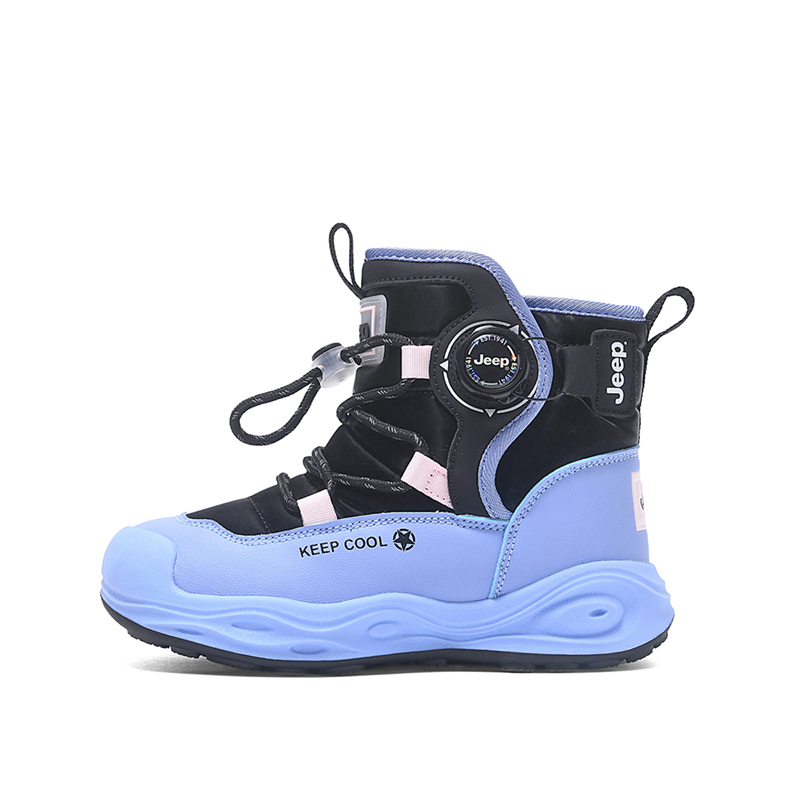 

Детские сапоги черно-фиолетовые Kids' Jeep