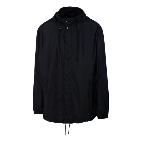 

Куртка political stencil windbreaker 'black' Balenciaga, черный