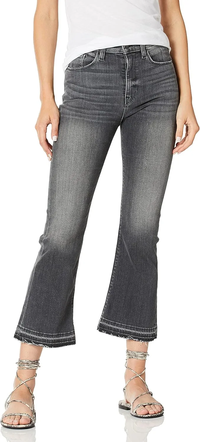 

Женские джинсы HUDSON Holly High Rise, укороченные, расклешенные