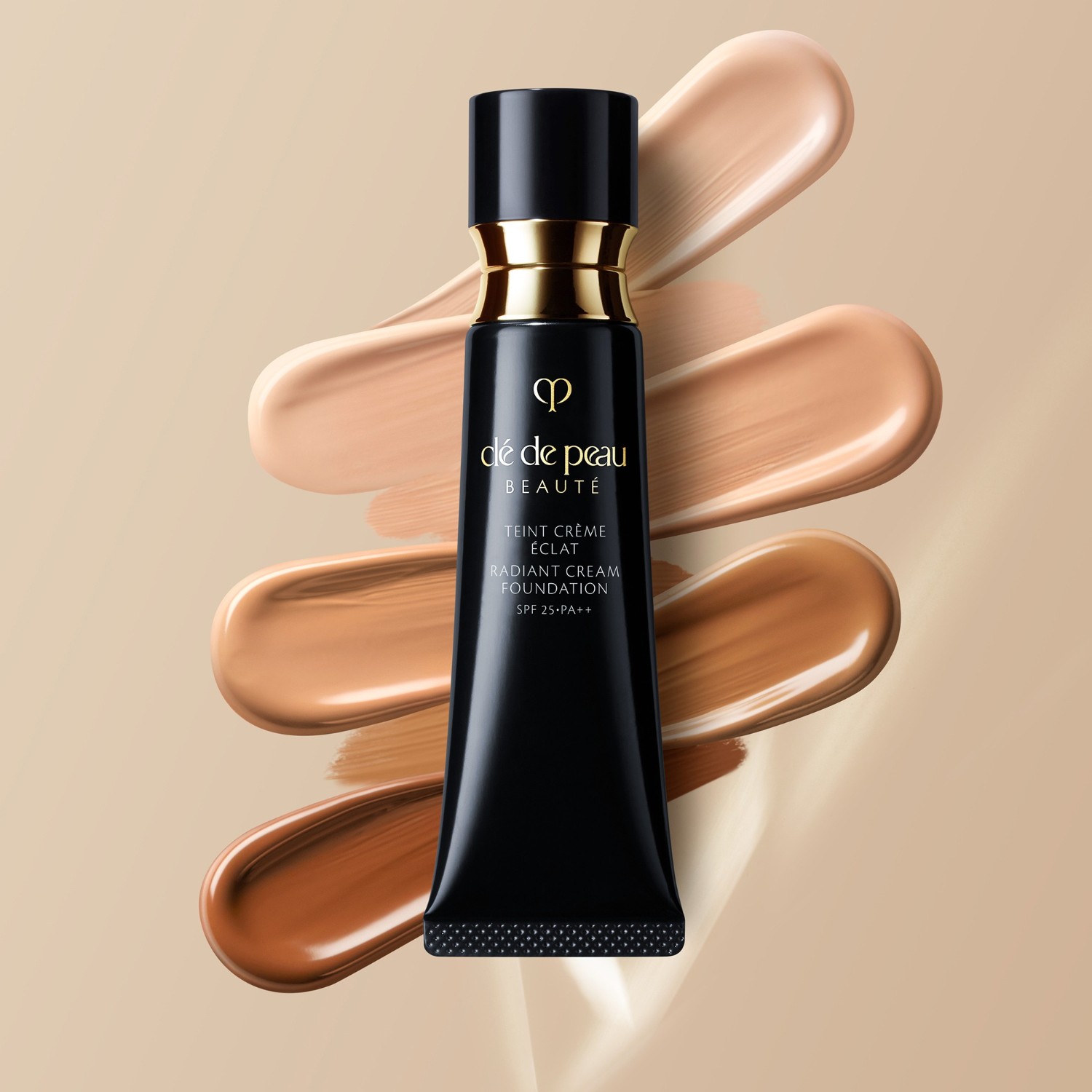Тональный крем для лица radiant cream Cle De Peau Beaute, b100, объем 21 мл — фото 3