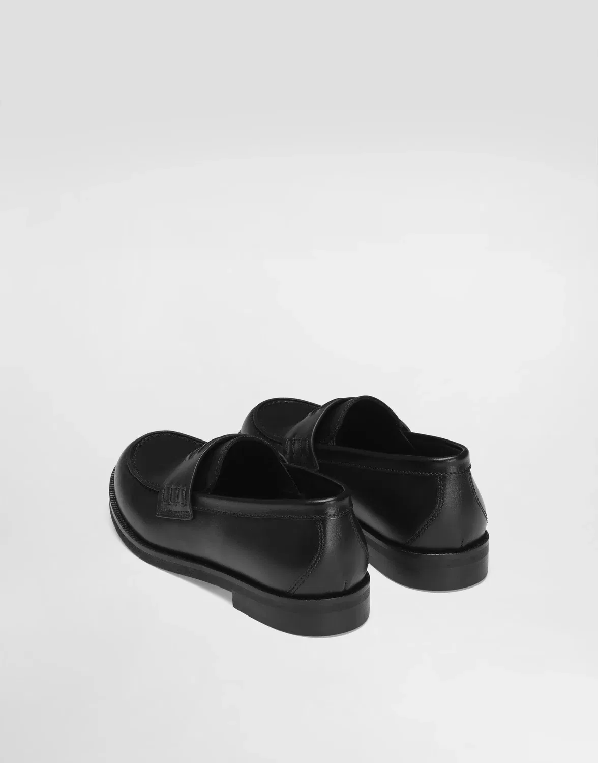 Лоферы из телячьей кожи наппа Dolce&Gabbana, черный — фото 4