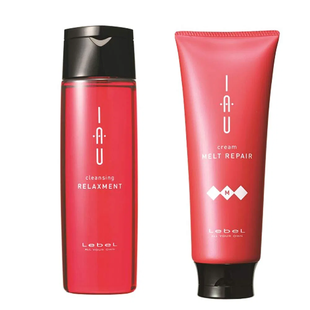 Набор шампуня и бальзама для волос «IAU Cleansing Relaxment & Melt Repair» от Lebel Lebel