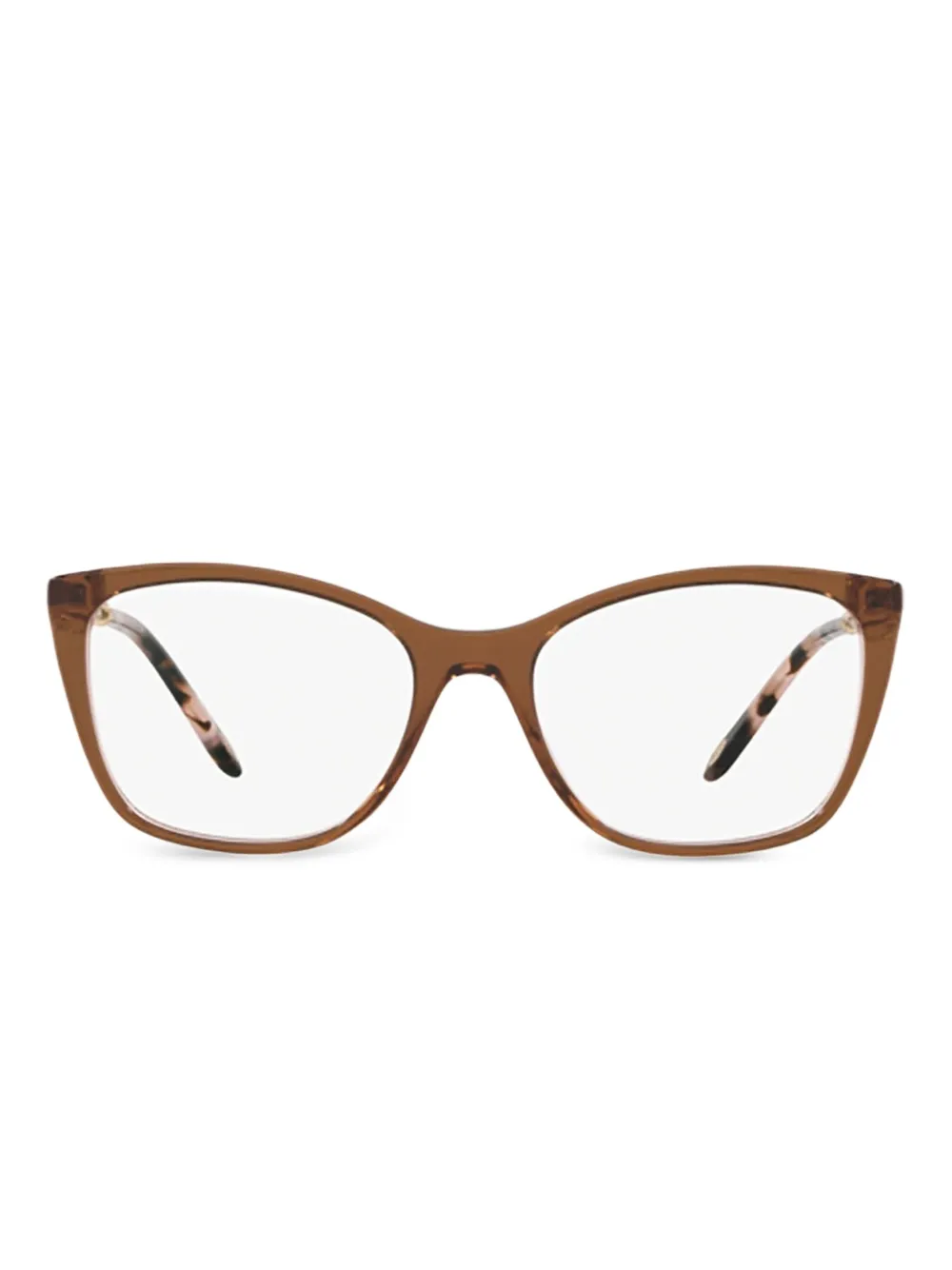 

Очки в оправе черепаховой расцветки Tiffany & Co, коричневый