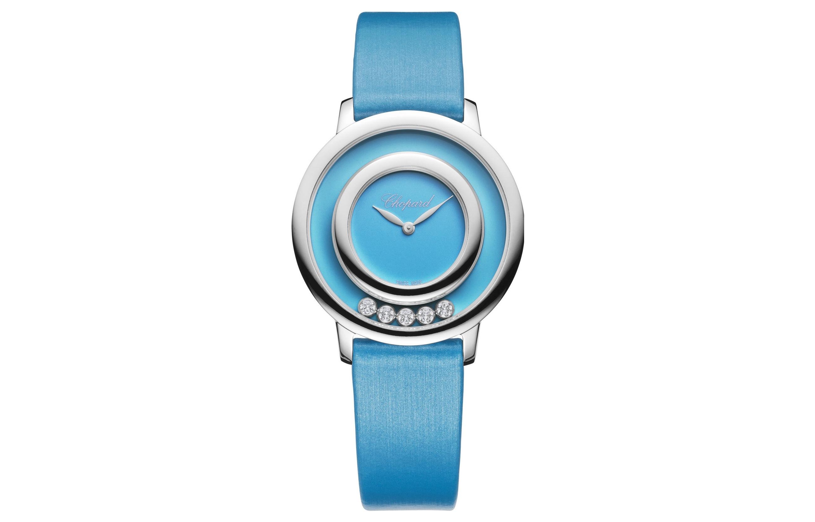 

Chopard Часы Happy Diamonds 209429 1104, Blue Dial