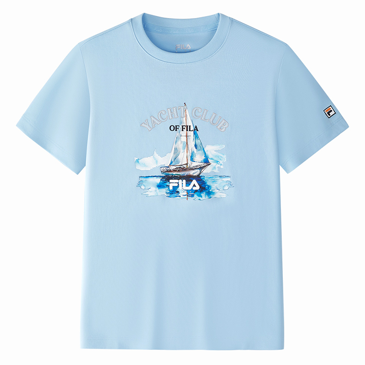 

FILA KIDS Футболка Ice Release Blue, Синий, FILA KIDS Футболка Ice Release Blue