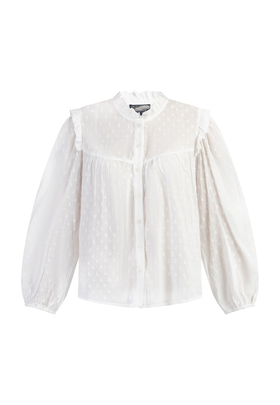 

Блуза DreiMaster Vintage, белый