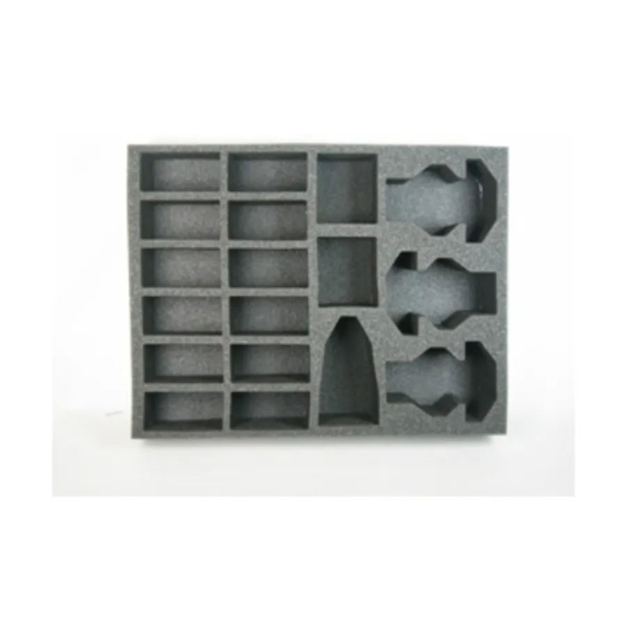

3-дюймовый армейский поднос — мотоцикл, спидер и мастер крыла ворона, Battle Foam - Games Workshop - Warhammer 40,000 - Space Marines