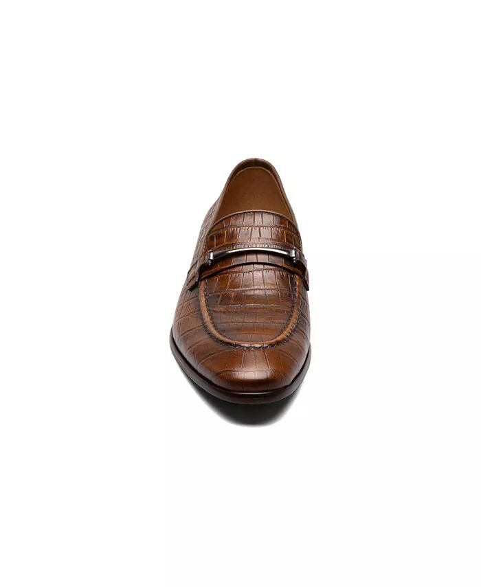 Мужские мокасины Ferdinand Moc Toe Slip On Stacy Adams, коричневый — фото 4