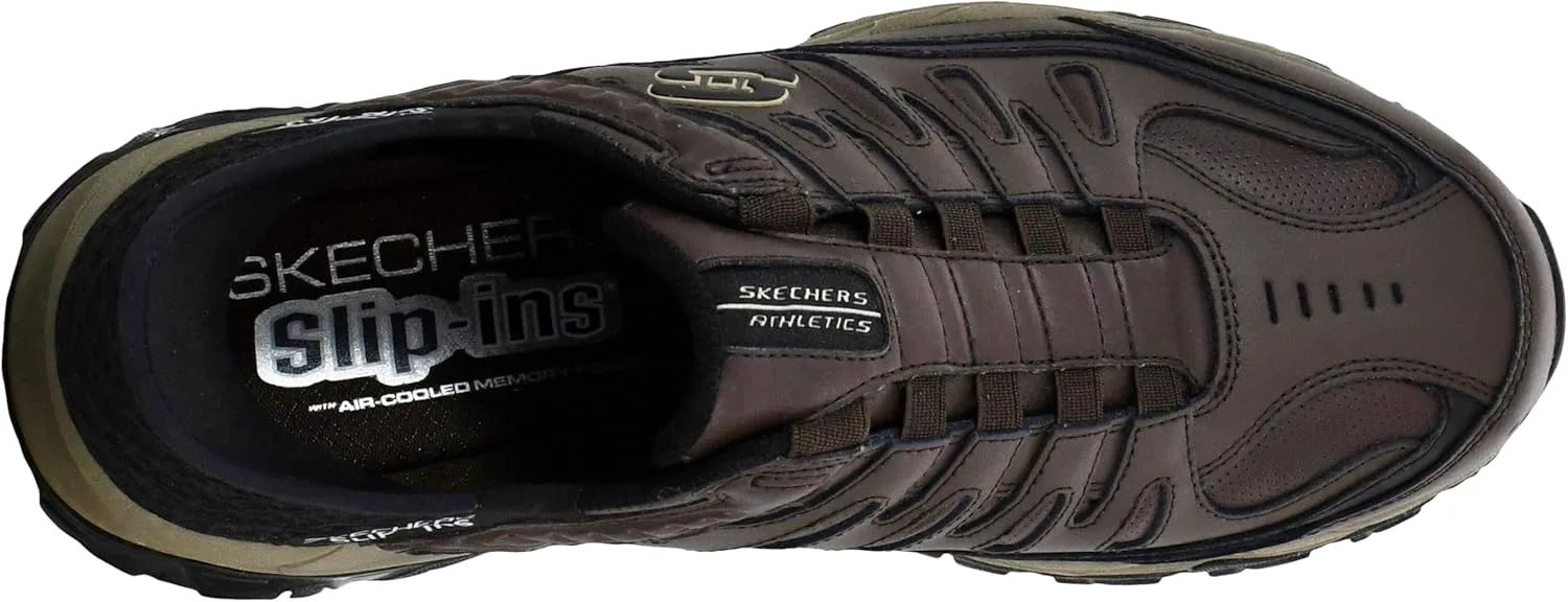 

Мужские кроссовки Skechers Afterburn M. Fit Grill Captain, коричневый/черный