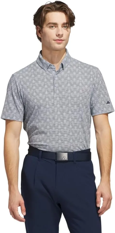 

Adidas мужская поло с принтом в полоску