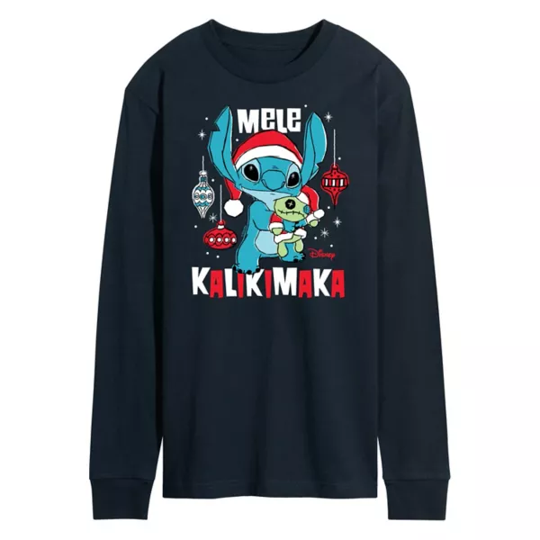 

Футболка Lilo & Stitch "Mele Kalikimaka" Disney, синий