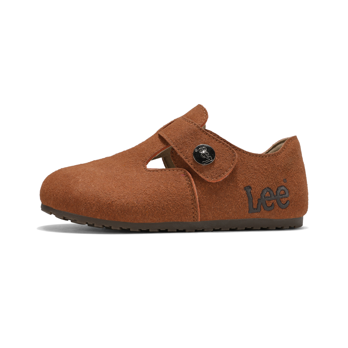 

Износостойкие низкие детские кроссовки для повседневной жизни LEE KIDS, красный/коричневый