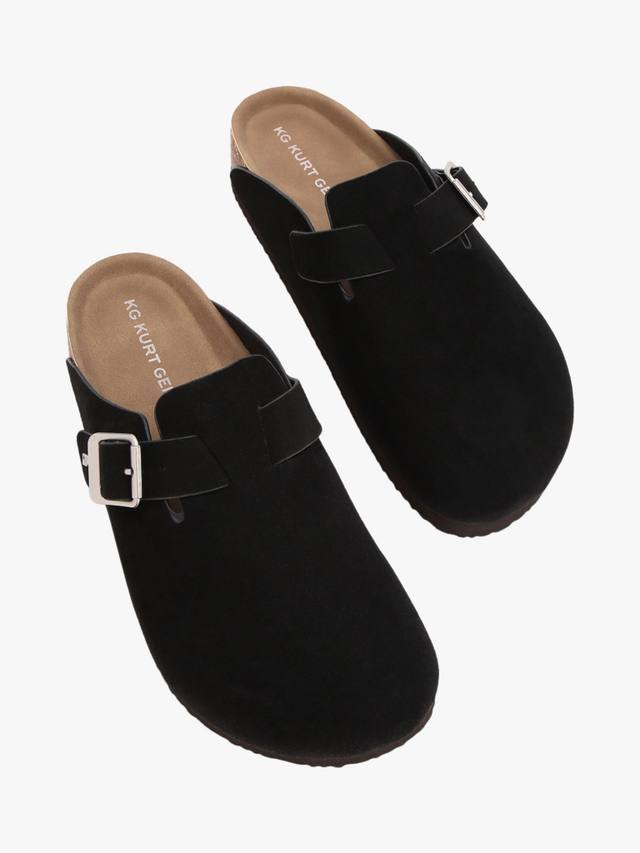 Необходимые кэжуал клоги из канваса KG Kurt Geiger, Black — фото 2