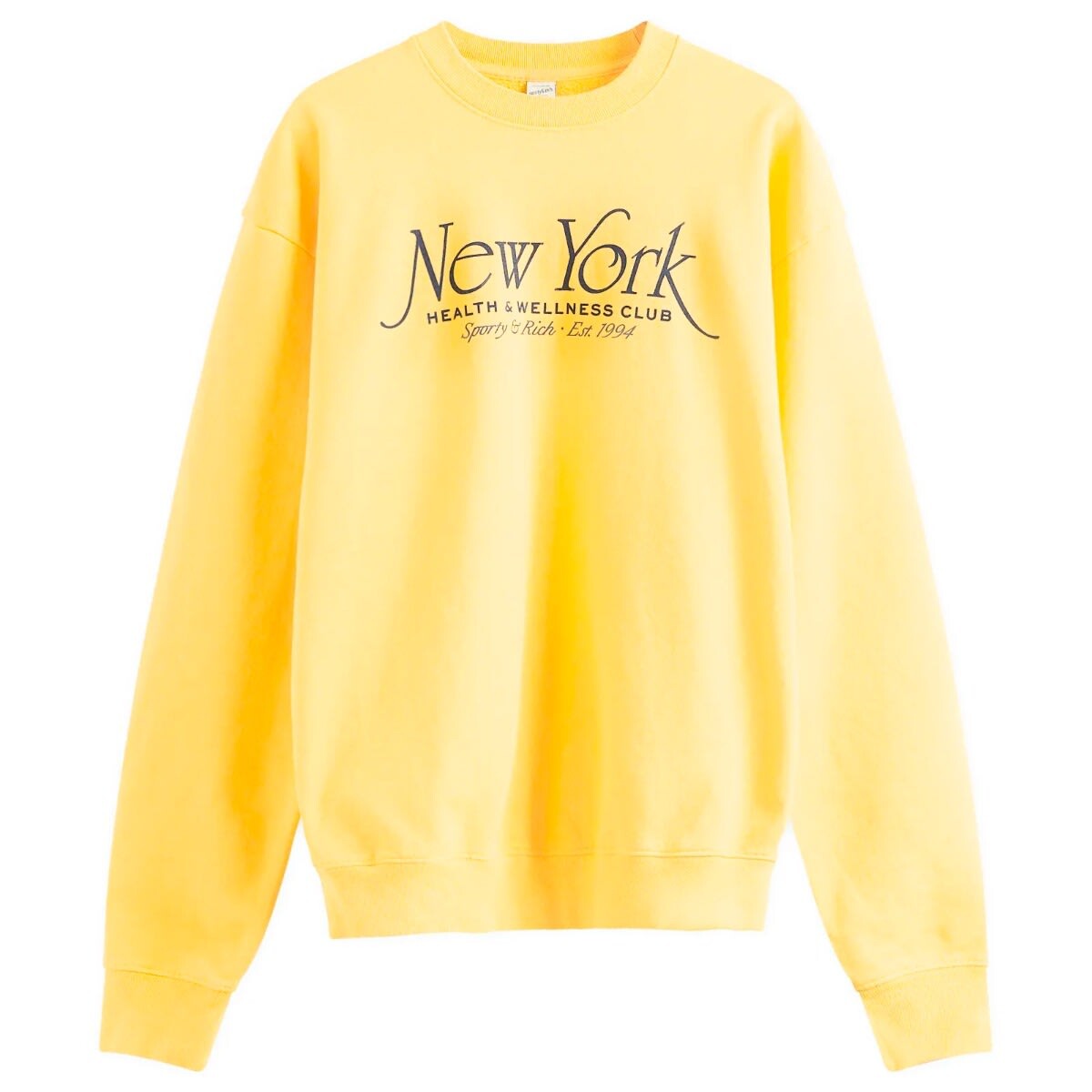 

Толстовка Sporty & Rich Ny 94 Sweatshirt, цвет Faded Gold & Navy