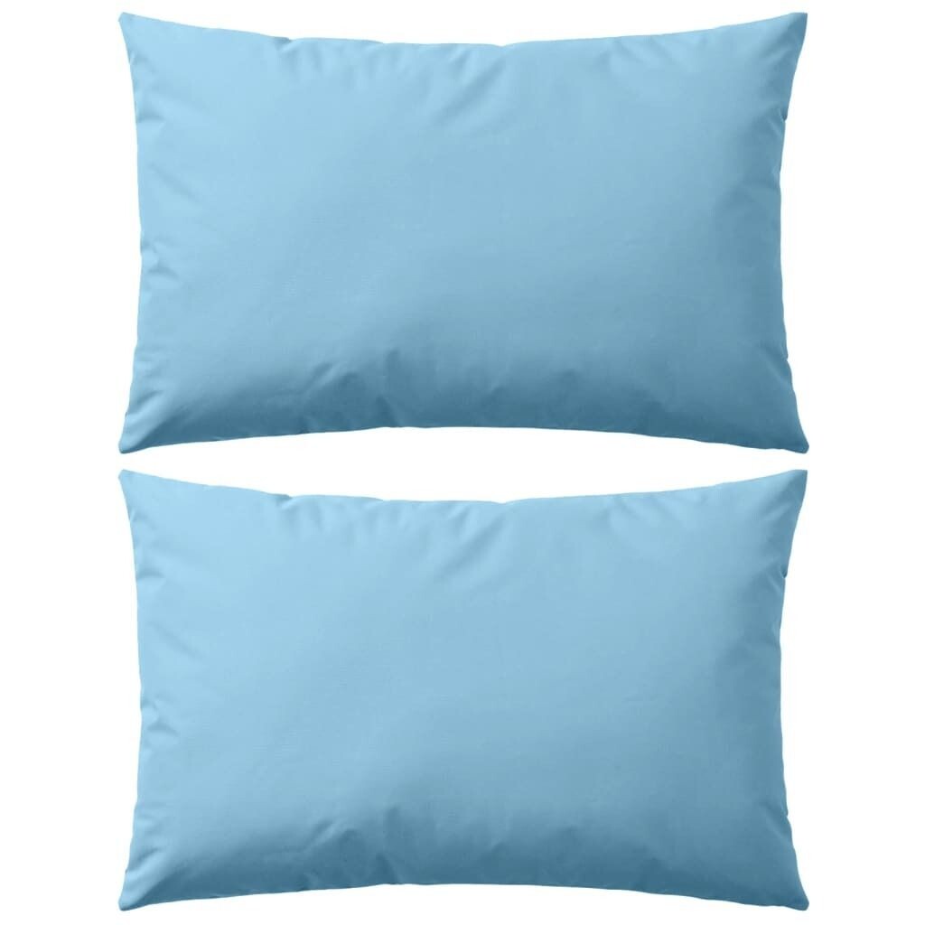 

Садовые подушки 2 шт. 60 х 40 см светло-голубые DKD HOME DECOR