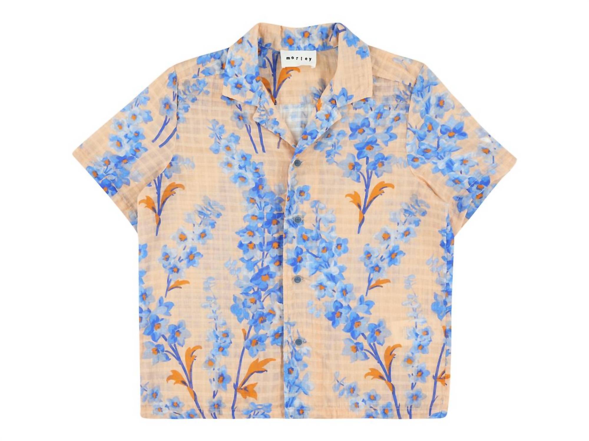 

Мужская рубашка Sault в цвете нектарина Morley, Nectarine