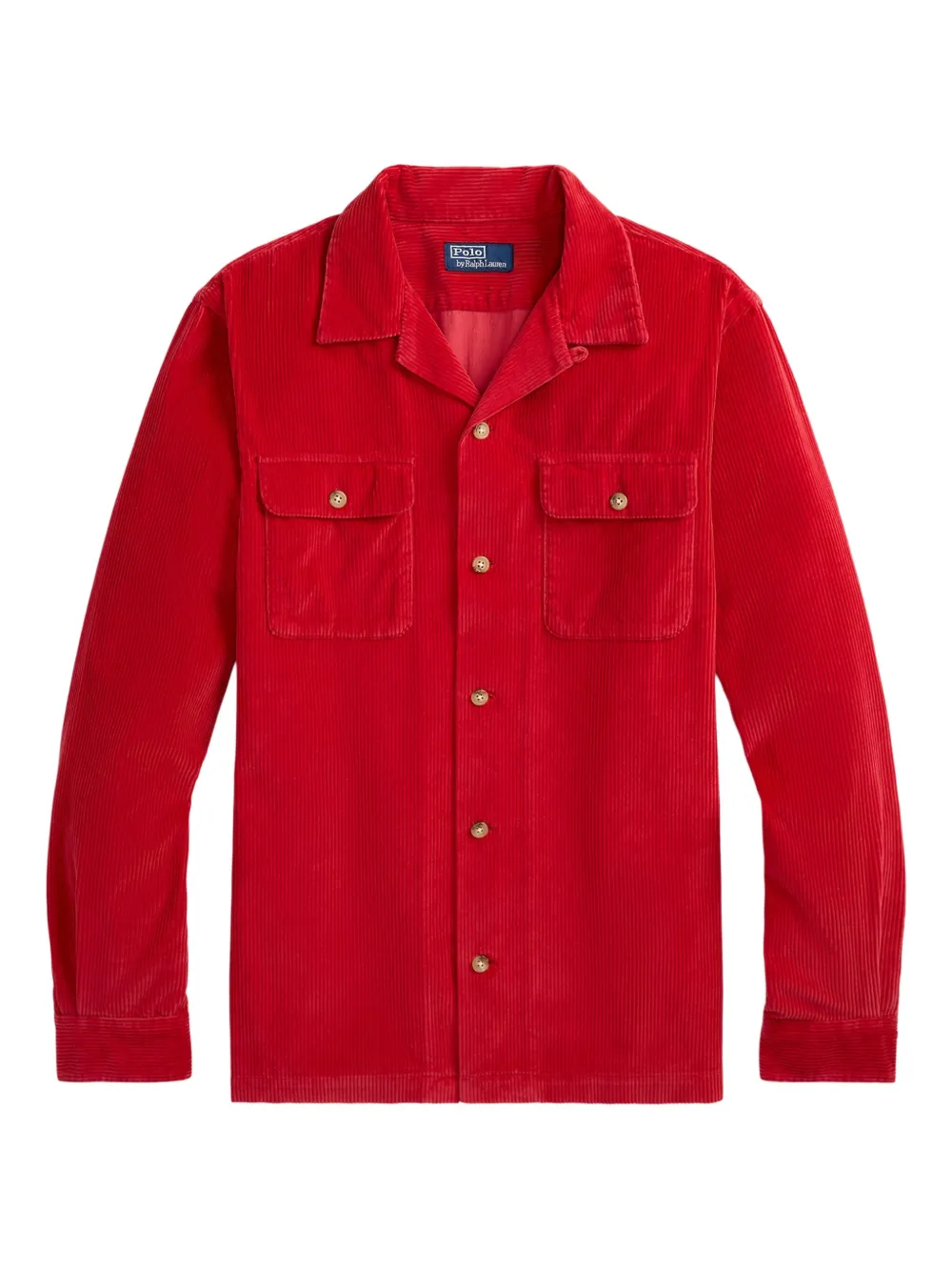 

Вельветовая рубашка с длинными рукавами POLO RALPH LAUREN, красный