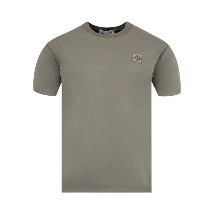 

Футболка Stone Island Logo T-Shirt, Cement