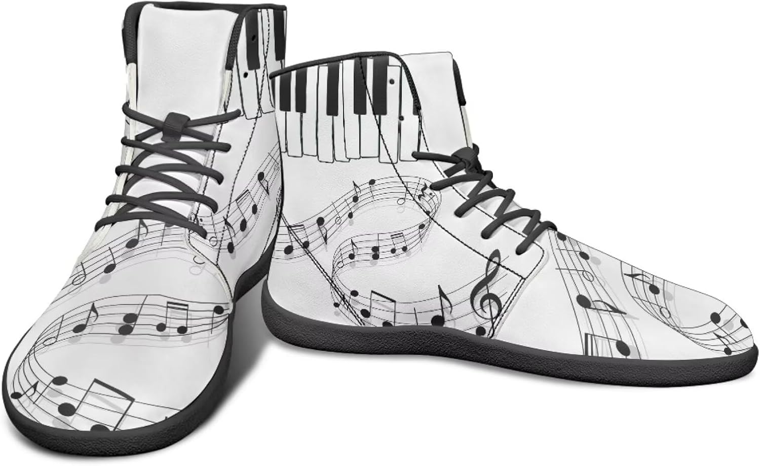

Мужские минималистичные обувные кроссовки Jeiento с музыкальной ноткой, обувь с голой стопой, ботинки с широкой носочной частью, повседневные туфли с подошвой нулевого перепада, Musical Note