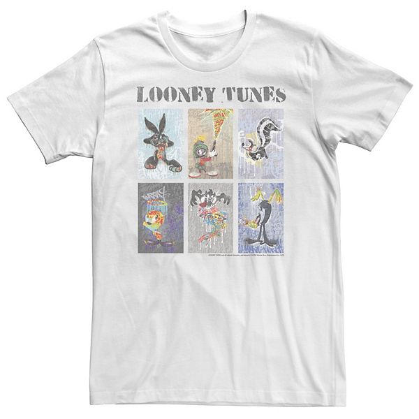 

Футболка Big & Tall Looney Toons с принтом персонажей Looney Tunes