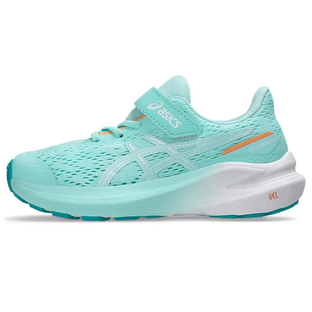 

Кроссовки для бега GT 1000 13 Rebound Breathable Support Low Top для детей ASICS, мятный
