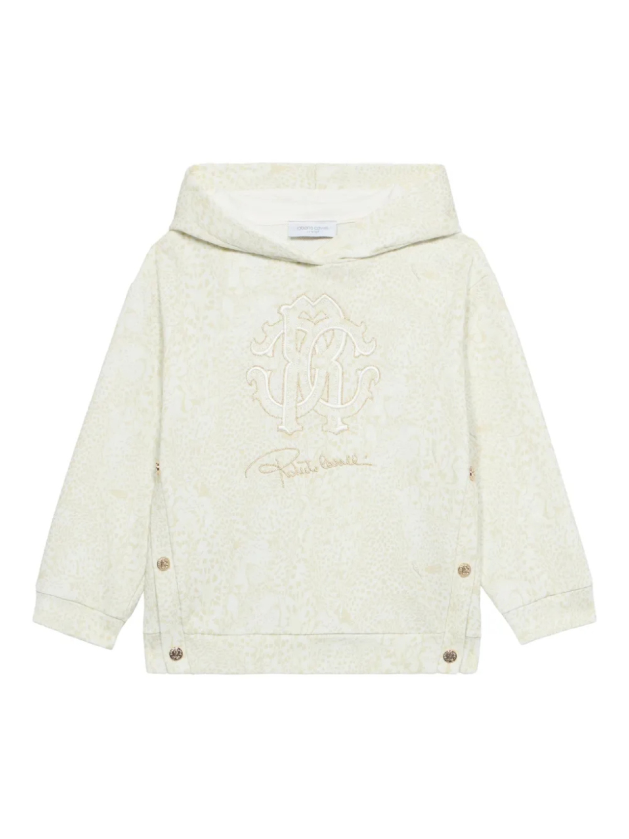 

Базовое худи Roberto Cavalli Junior, нейтральный