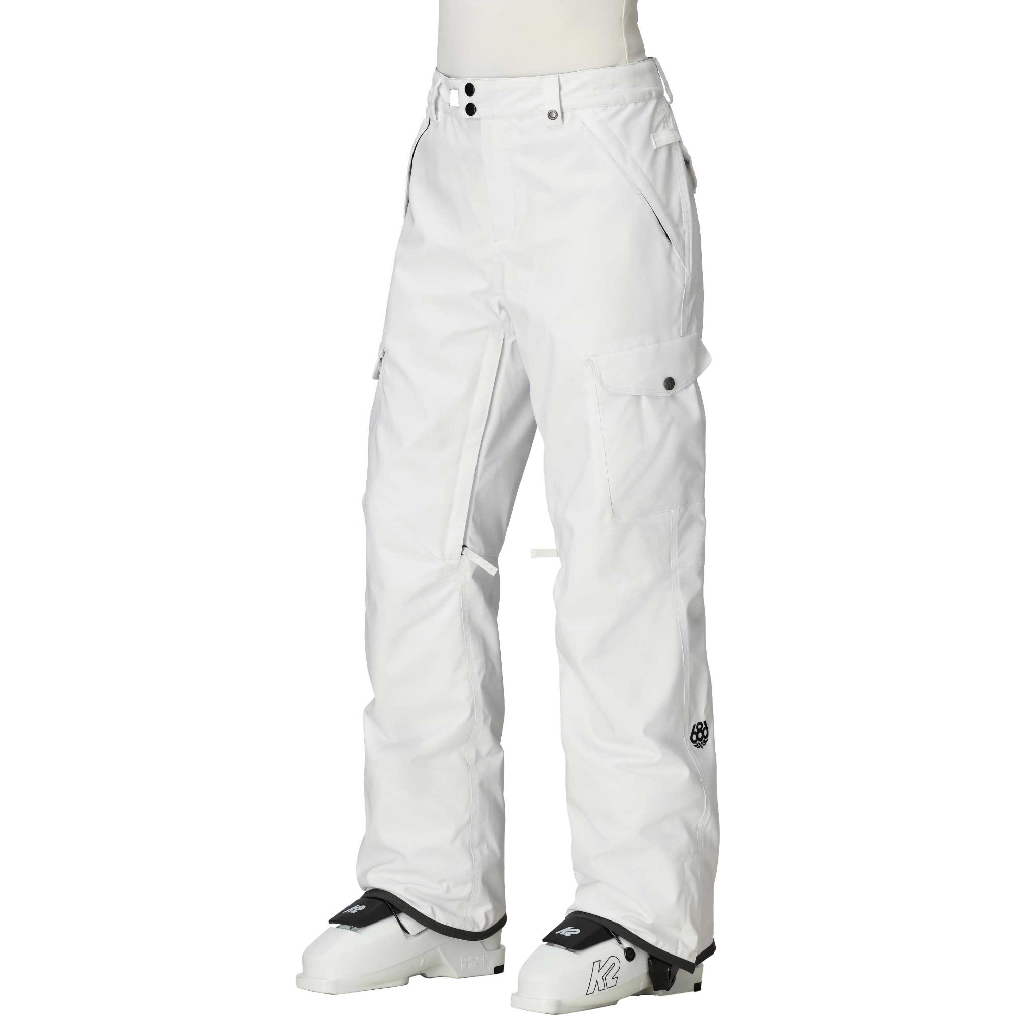 

Женские утепленные брюки-карго Aura для снега 686, White