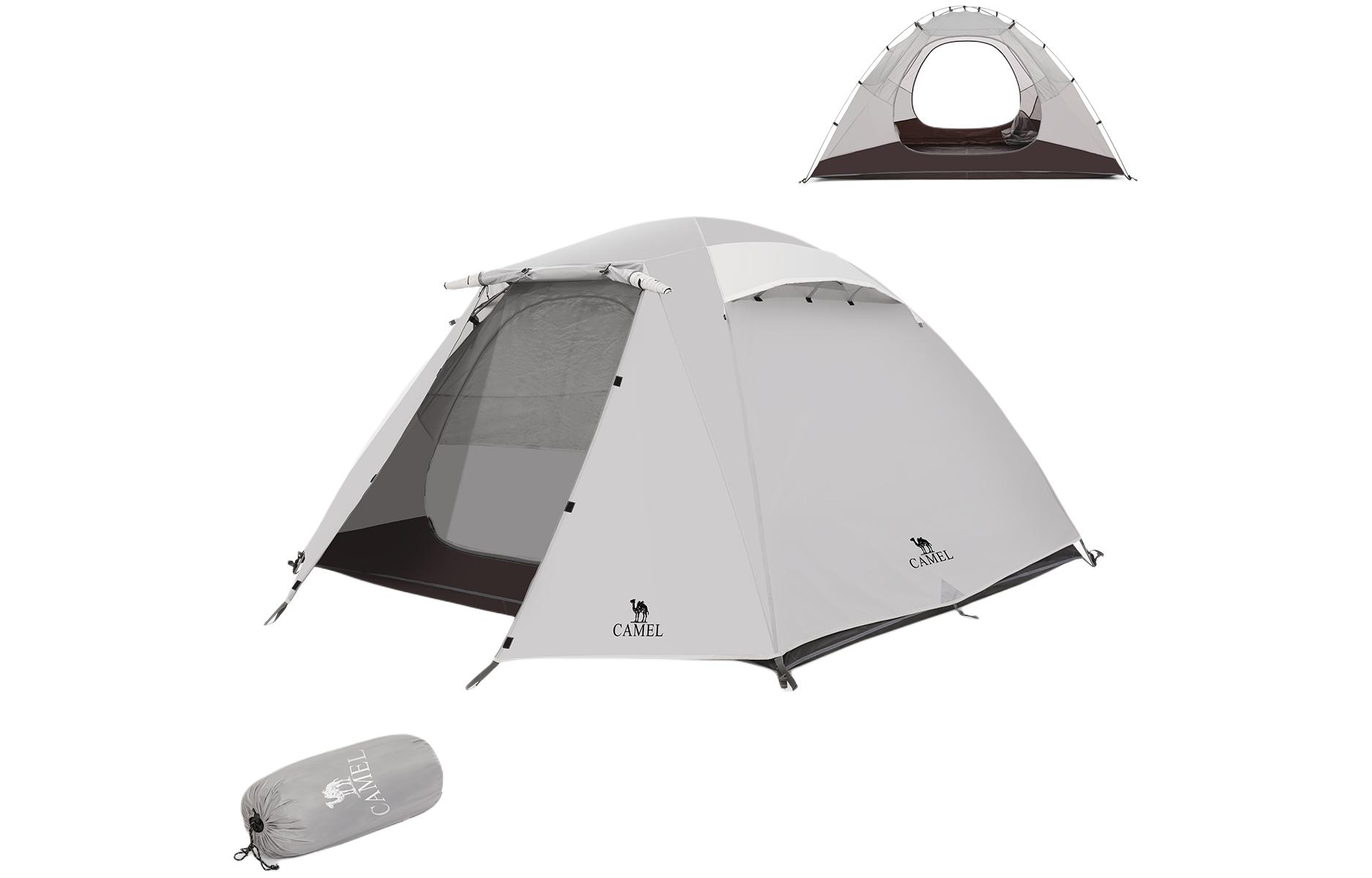 

Палатка для кемпинга Однокомнатная автоматическая палатка One room Automatic Tent CAMEL, серый