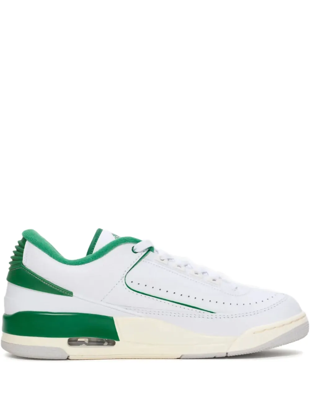 

Кроссовки 2/3 "Бело-зеленые" Jordan, белый