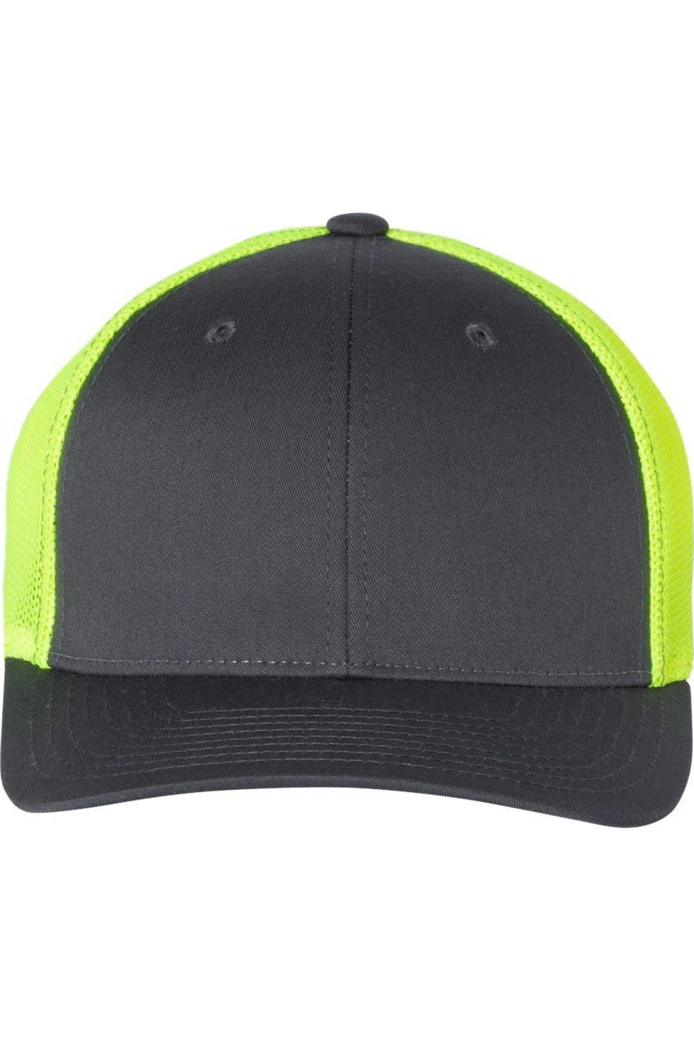 

Кепка мужская Richardson, цвет charcoal/ neon yellow