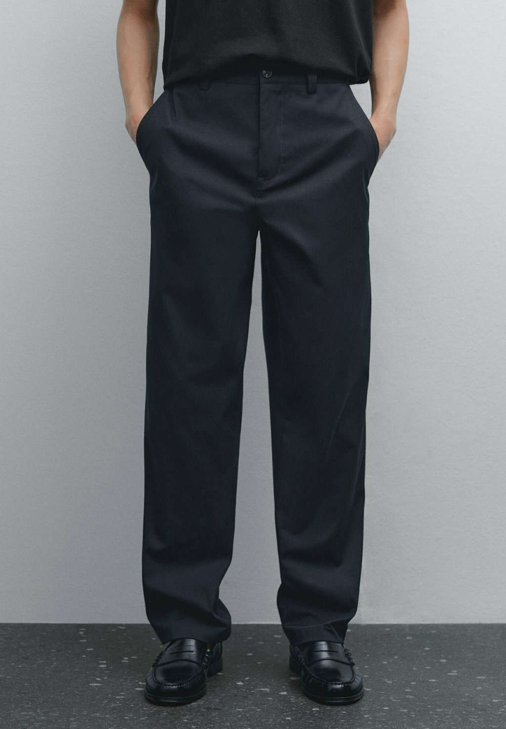 

Брюки Massimo Dutti, цвет Mottled Dark Blue