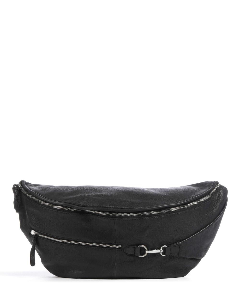 

Сумка-Слинг Kohlmarkt 108 из зернистой яловой кожи. Taschendieb Wien, черный