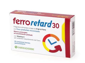 

Ферро Ретард 30 таблеток Farmaderbe