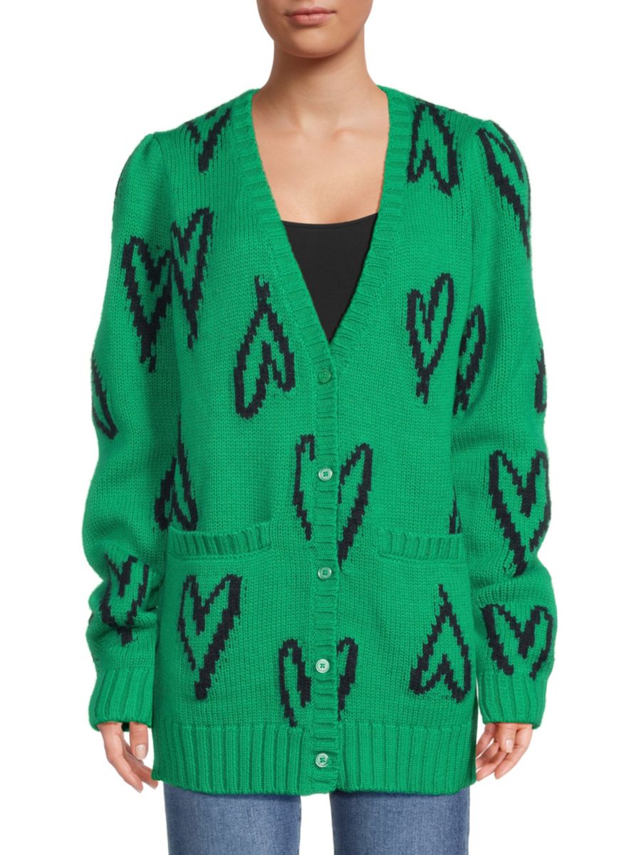 

Кардиган Dola Heart из мериносовой шерсти Undra Celeste, цвет Emerald