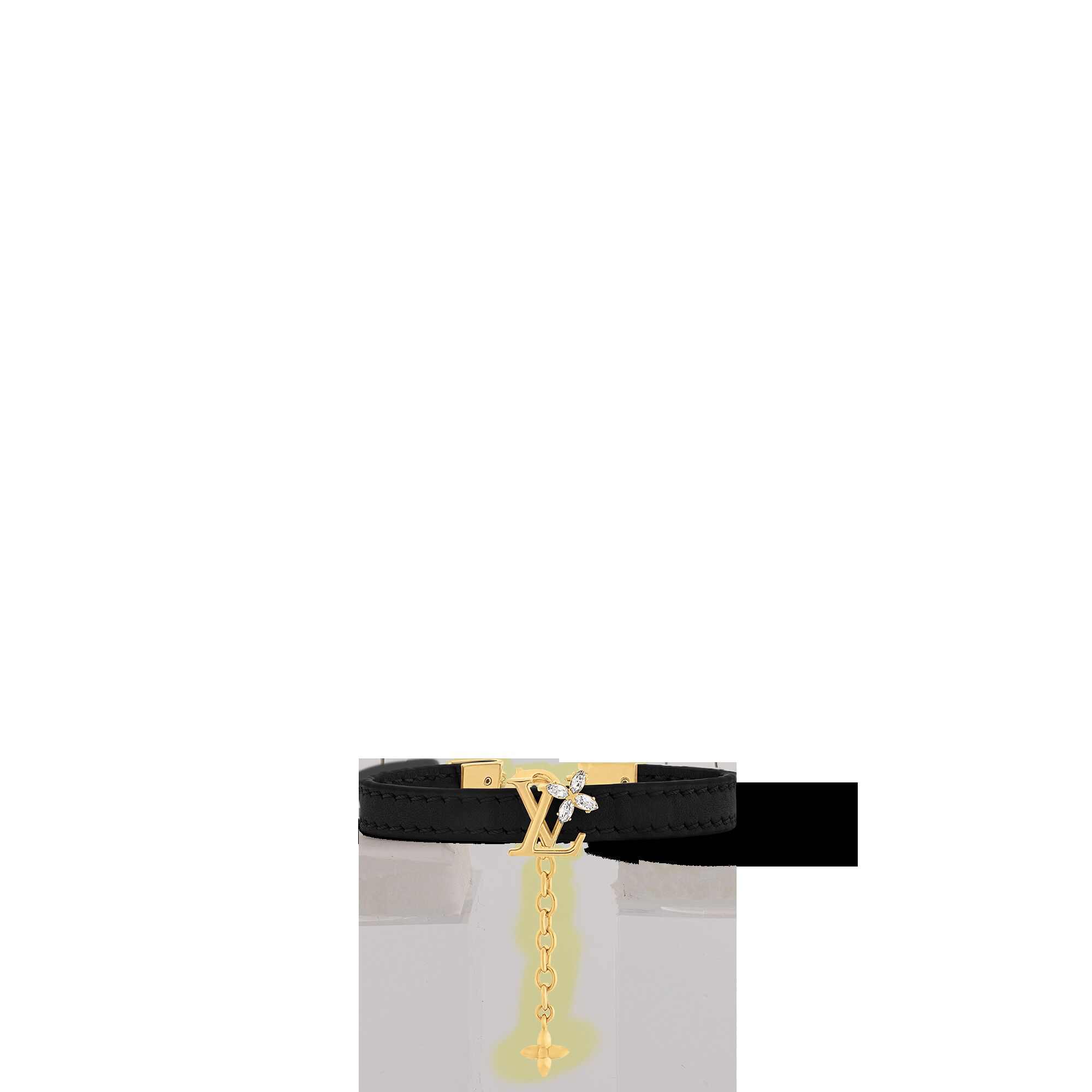 

Браслет LV Iconic Flower Louis Vuitton, черный