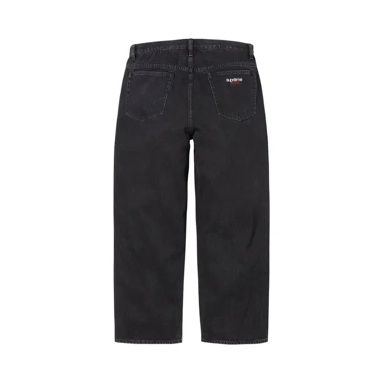 Джинсы Supreme Baggy Jean 'Black' — фото 2