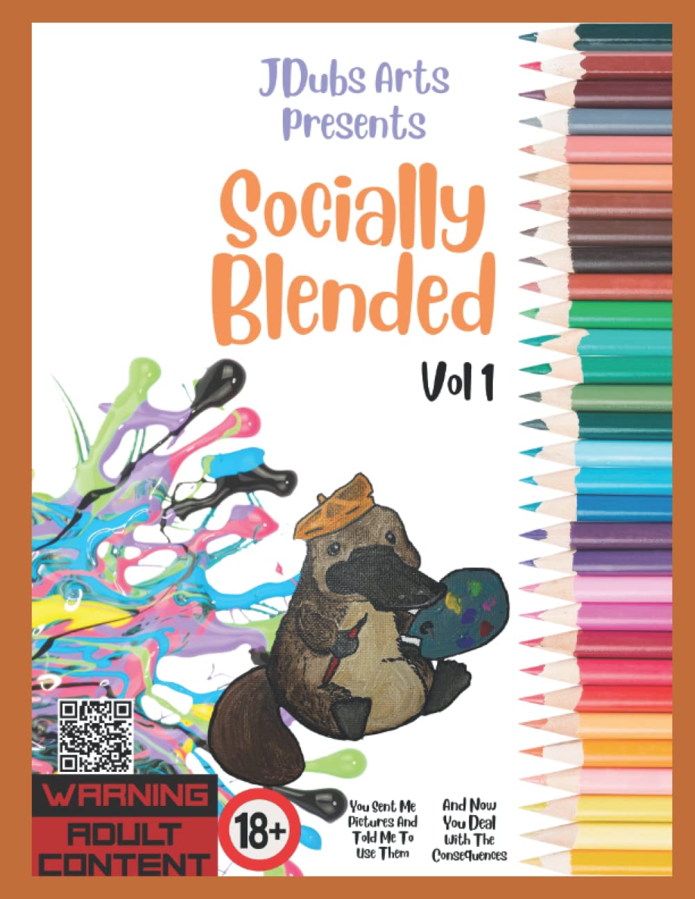 

Socially Blended: A collaborative Adult coloring book (Independently published)