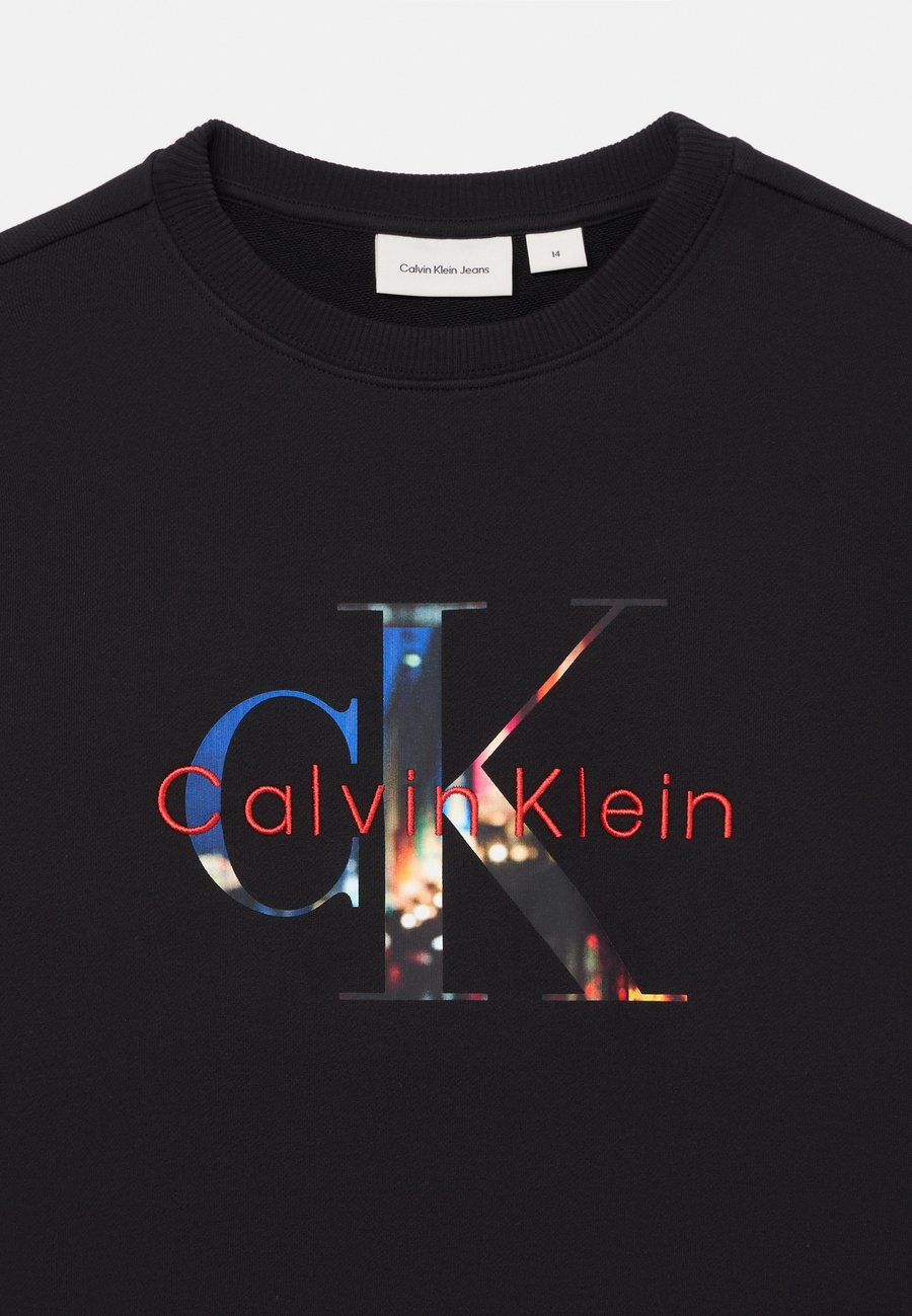 Толстовка Calvin Klein Jeans FILLED IN PHOTO UNISEX, Black — фото 3